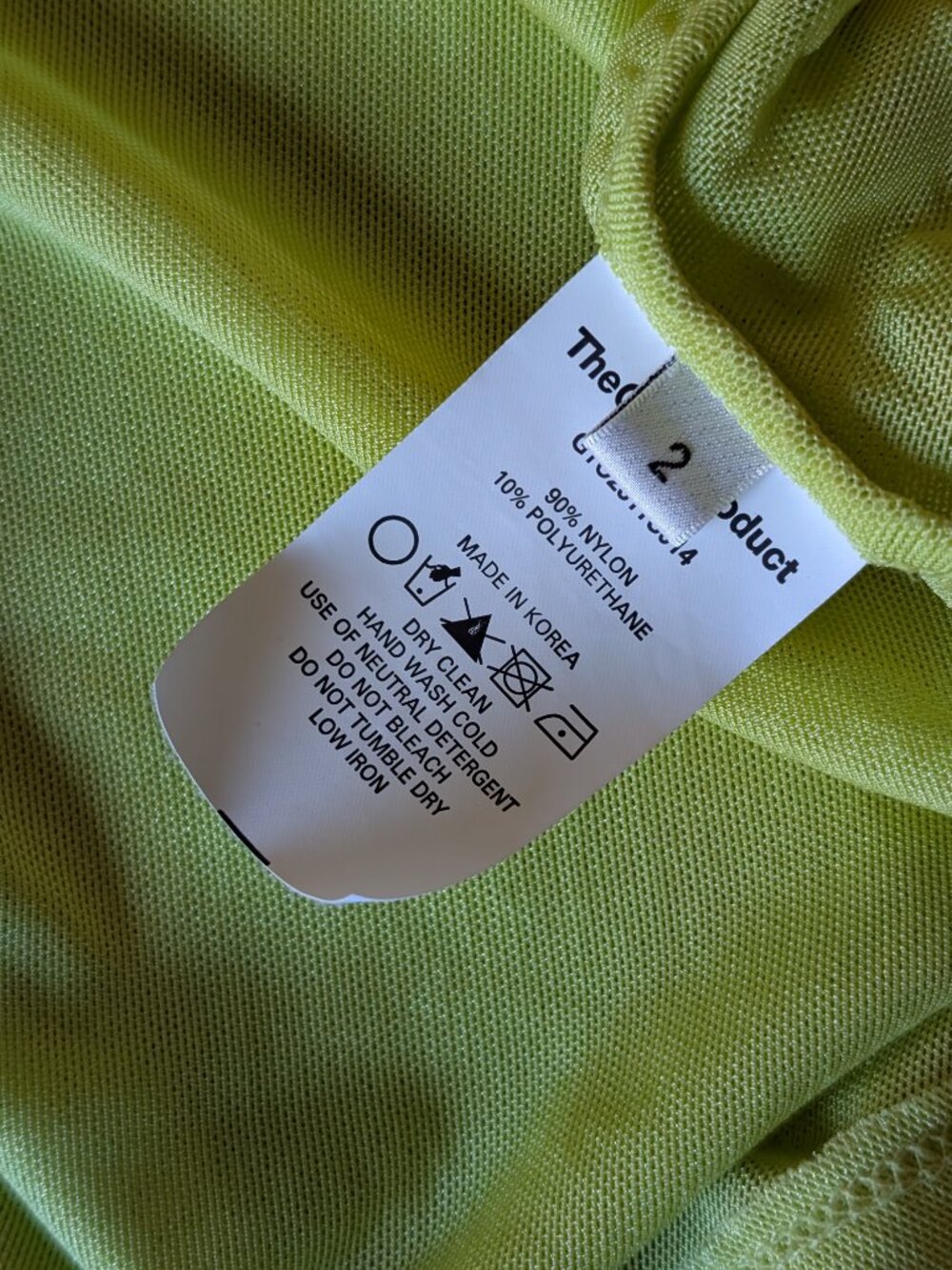 Open YY Green Drawstring Turtleneck - Picture 4 of 7